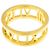 Autre Marque Tiffany & Co. Atlas Band Ring in 18K Weißgold - Ansicht 4