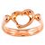 Autre Marque Tiffany & Co. Herzring in 18K Roségold - Ansicht 2