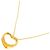 Autre Marque Collier Cœur Tiffany & Co. en or jaune 18K