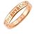 Autre Marque Bague Anneau Plat Tiffany & Co. en Or Rose 18K