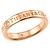 Autre Marque Bague Anneau Plat Tiffany & Co. en Or Rose 18K - vue 4