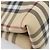 Bolso de mano BURBERRY Nova Check PVC Beige Silver Auth 205321 Plata - vista 17