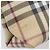 Bolso de mano BURBERRY Nova Check PVC Beige Silver Auth 205321 Plata - vista 9