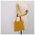 Bolso de mano LOEWE de cuero Amarillo Oro Auth ep16372 Dorado - vista 24