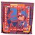 Hermès Pañuelo HERMES Carre 90 "PUZZLE" Seda Naranja Auth 206427M - vista 15