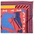 Hermès Pañuelo HERMES Carre 90 "PUZZLE" Seda Naranja Auth 206427M - vista 4