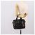 Borsa Christian Dior in pelle nera e oro Auth 205255A - vista 22