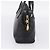Borsa Christian Dior in pelle nera e oro Auth 205255A - vista 3