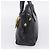 Borsa Christian Dior in pelle nera e oro Auth 205255A - vista 4