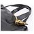 Borsa Christian Dior in pelle nera e oro Auth 205255A - vista 8