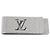 LOUIS VUITTON Bill Clip Money Clip metallo Silver LV Auth 206944 - vista 2