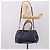Sac Tote Miu Miu en Cuir 2 voies Navy Gold Auth fm5470V Doré Bleu Marine - vue 29
