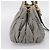 Miu Miu Matelassé Handtasche Leder 2way Grau Gold Auth 167719M Braun Golden - Ansicht 3