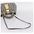 Miu Miu Matelassé Handtasche Leder 2way Grau Gold Auth 167719M Braun Golden - Ansicht 9