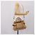 Borsa a mano Miu Miu con fiocco laterale in pelle 2way Beige Gold Auth am12726V - vista 25