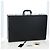 Baule PRADA pelle Saffiano Black Silver Auth 206701V Nero Argento - vista 12