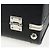 Baule PRADA pelle Saffiano Black Silver Auth 206701V Nero Argento - vista 23