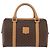 Céline Sac à main CELINE Macadam Canvas PVC Leather Brown Gold Auth 205250V Marron Doré - vue 13