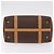 Céline Sac à main CELINE Macadam Canvas PVC Leather Brown Gold Auth 205250V Marron Doré - vue 5