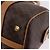 Céline Sac à main CELINE Macadam Canvas PVC Leather Brown Gold Auth 205250V Marron Doré - vue 9