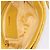 Borsa a tracolla Miu Miu Matelassé in pelle 2way Yellow Gold Auth 202504A D'oro Giallo - vue 11