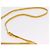 Borsa a tracolla Miu Miu Matelassé in pelle 2way Yellow Gold Auth 202504A D'oro Giallo - vue 14