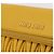 Borsa a tracolla Miu Miu Matelassé in pelle 2way Yellow Gold Auth 202504A D'oro Giallo - vue 20