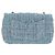 CHANEL Chanel 19 Dixneuf Borsa a tracolla con catena in tweed blu e oro CC Auth BA16208SM Blu chiaro - vista 2