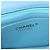 CHANEL Chanel 19 Dixneuf Borsa a tracolla con catena in tweed blu e oro CC Auth BA16208SM Blu chiaro - vista 23