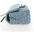 CHANEL Chanel 19 Dixneuf Borsa a tracolla con catena in tweed blu e oro CC Auth BA16208SM Blu chiaro - vista 3