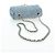 CHANEL Chanel 19 Dixneuf Borsa a tracolla con catena in tweed blu e oro CC Auth BA16208SM Blu chiaro - vista 7