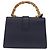 Borsa a mano GUCCI Bamboo Dionysus in pelle Navy Gold 448075 Auth ep16359V - vista 2