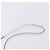 Sac à épaule Vanity Miu Miu en cuir 2 voies Blanc Argent Auth 206320A Argenté - vue 15