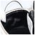 Sac à épaule Vanity Miu Miu en cuir 2 voies Blanc Argent Auth 206320A Argenté - vue 25