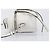 Sac à épaule Vanity Miu Miu en cuir 2 voies Blanc Argent Auth 206320A Argenté - vue 4