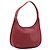Bolsa de Ombro Coach em Couro Vermelho e Ouro Auth 205341A Dourado