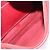Bolsa de Ombro Coach em Couro Vermelho e Ouro Auth 205341A Dourado - vista 11