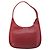 Bolsa de Ombro Coach em Couro Vermelho e Ouro Auth 205341A Dourado - vista 2