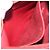 Bolsa de Ombro Coach em Couro Vermelho e Ouro Auth 205341A Dourado - vista 20