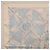 Hermès HERMES Carré 90 Seidentuch Beige Hellblau "Les chants du Henna" Auth ki6863M - Ansicht 2