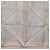 Hermès HERMES Carré 90 Seidentuch Beige Hellblau "Les chants du Henna" Auth ki6863M - Ansicht 22