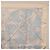 Hermès HERMES Carré 90 Seidentuch Beige Hellblau "Les chants du Henna" Auth ki6863M - Ansicht 4