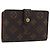 LOUIS VUITTON Monogram Porte Monnaie Billets Viennois Wallet M61663 Auth 205211V Monograma