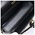 Bally Schultertasche mit Kette aus Leder Schwarz Gold Authentisch 206785A Golden - Ansicht 11