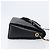 Bally Schultertasche mit Kette aus Leder Schwarz Gold Authentisch 206785A Golden - Ansicht 3