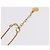 Colar Christian Dior Metal Tom Dourado Auth 206833 - vista 13