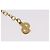Colar Christian Dior Metal Tom Dourado Auth 206833 - vista 14