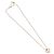 Colar Christian Dior Metal Tom Dourado Auth 206833 - vista 2