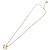 Colar Christian Dior Metal Tom Dourado Auth 206833 - vista 8