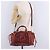 Borsa a mano Miu Miu in pelle 2way marrone argento autentica 167652M - Ansicht 28